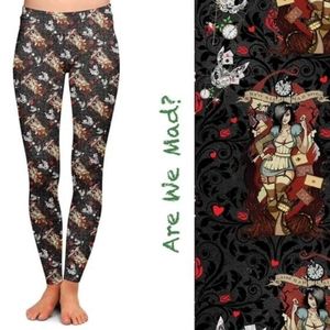 Alice in Wonderland COSPLAY Leggings TC 14-22